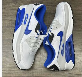 Nike Air Max 90 White Blue Sneakers
