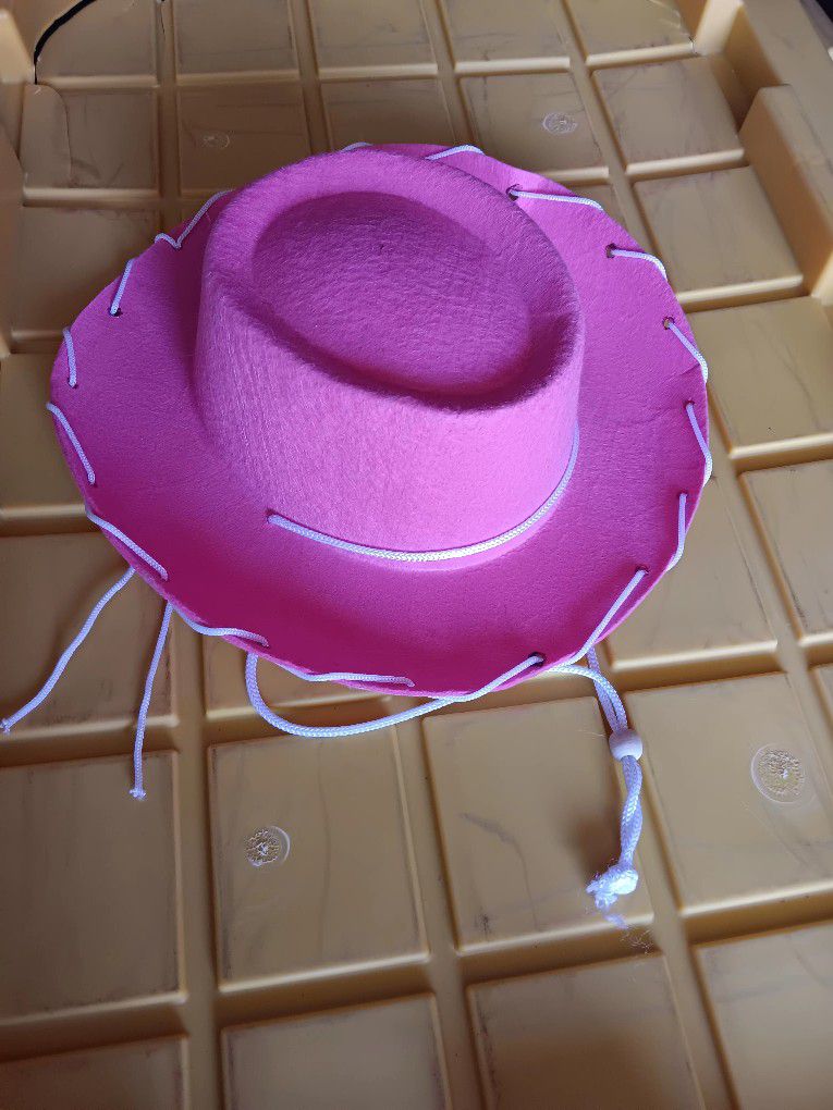 Girls Pink Cowboy  Hat