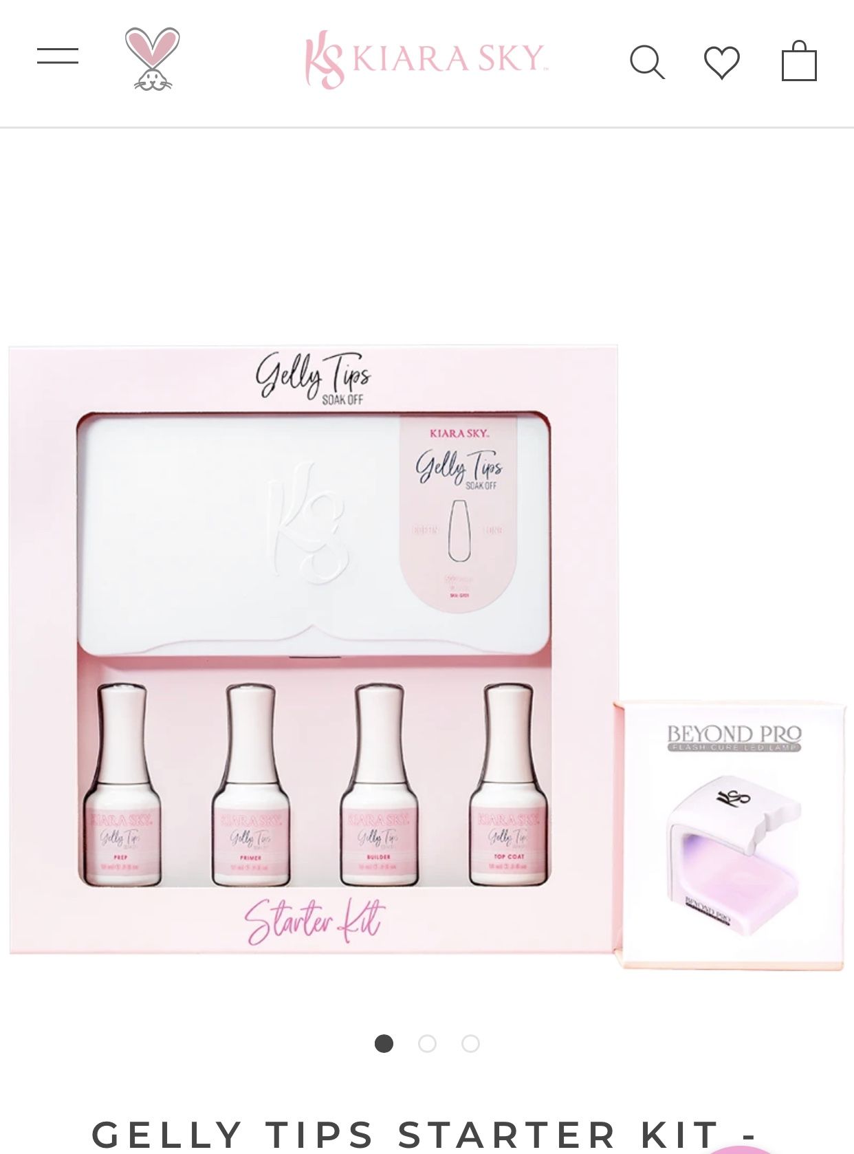 KIARA SKY GELLY TIPS STARTER KIT