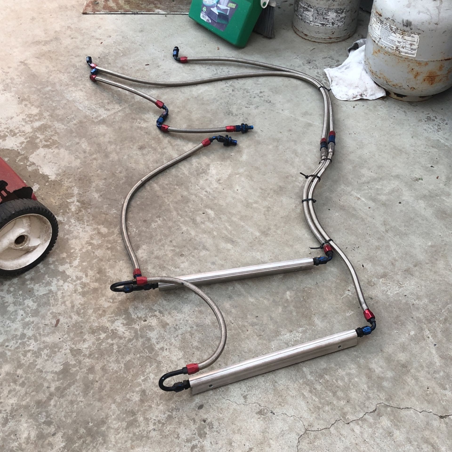Upgraded Fuel Line And Fuel Rail
