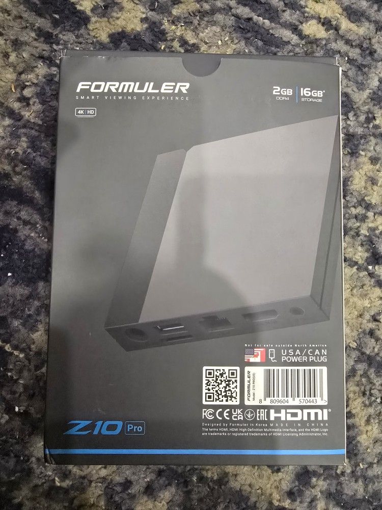 Formuler Z10pro android OTT media streamer