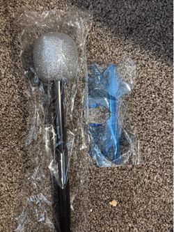 Party decor- fake microphones and glasses
