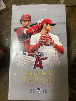 Shohei Ohtani Los Angeles Angels 2018 Rookie of the Year Bobblehead SGA