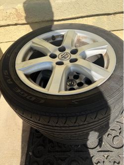 Tire and rim size 17 5 holes for Toyotas