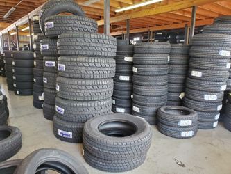 4) New and used tires Any size any brand