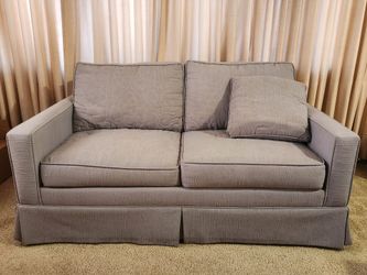 Krauses' Light Blue Sleeper Loveseat