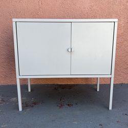 IKEA LIXHULT Cabinet/Storage/Locker/Nightstand metal/gray