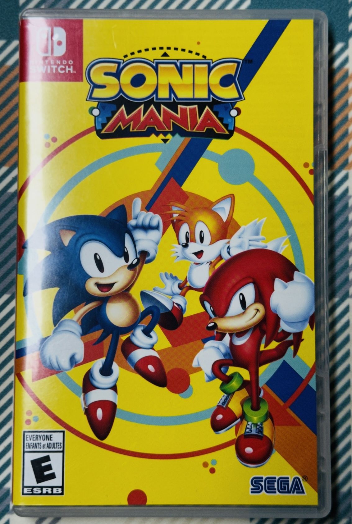 Sonic Mania Plus - Nintendo Switch With Case Tested And Works Adult Owned A77