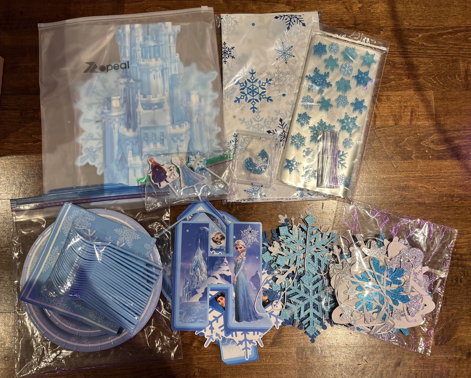 Frozen Birthday Party Items