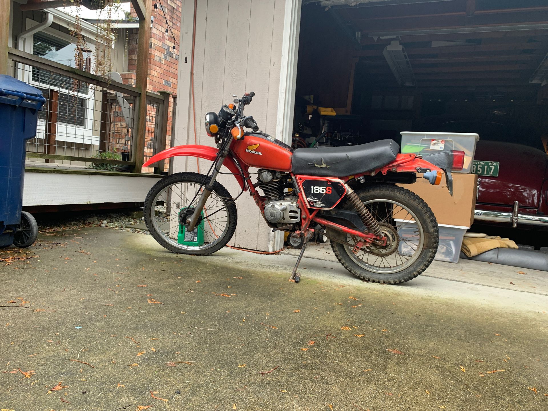 82 Honda 185s