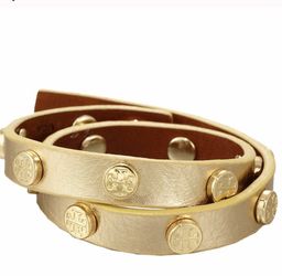 Tory Burch gold wrap bracelet