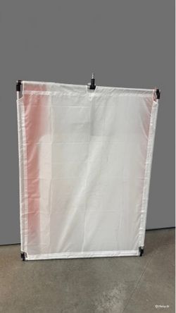 Sun Scrim Large 35x48in White Diffuser Reflector Aluminum Alloy Frame for Photography