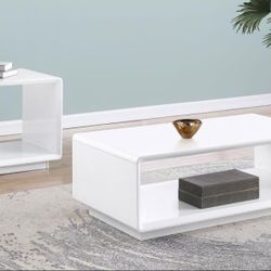 Paseo Glossy White Coffee Table