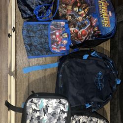 Backpacks & Lunch Box 