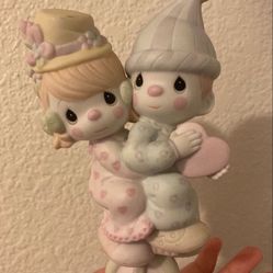 Precious Moments Glass Figurine 