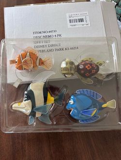 Disney Finding Nemo 4-Pack Ornament Set