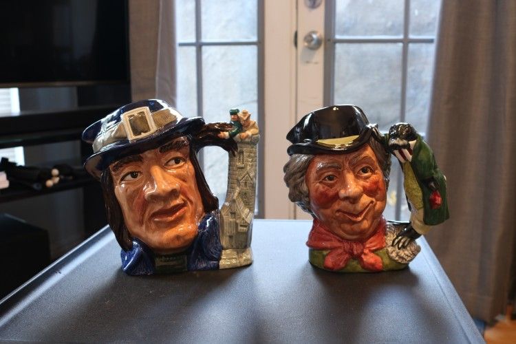 Doulton And Co. Limited 1960's Mugs