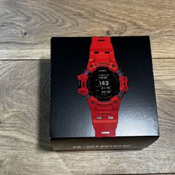 Casio G-Shock Move, GPS + Heart Rate Running Watch, Solar, Resin Strap, 200-meter water resistance Model: GBD-H1000-4  Screen protector installed.