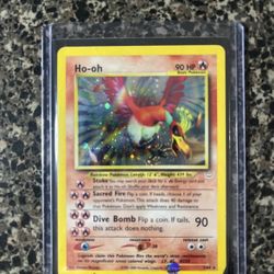 Ho-Oh Neo Revelations 7/64 Double Holo Error
