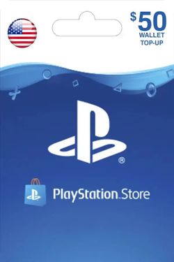 $50 PlayStation Gift Card