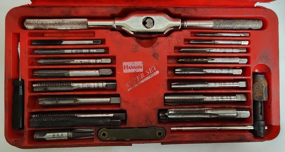 Hanson Tap & Die Super Set Mostly Complete with Other Sets