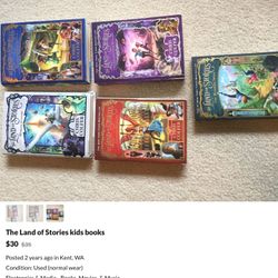 Land Of Stories By Chris Cofer 2 Are Hard Cover Others Are Paper