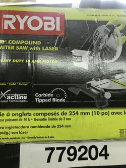 Ryobi 10” Miter Saw