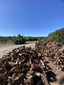 FULLY SEASONED SPLIT ALMOND WOOD READY TO BURN!!