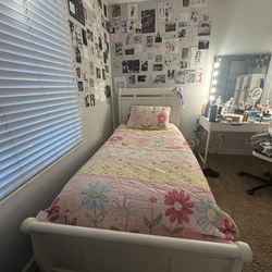 Pottery Barn Twin Bed Frame White