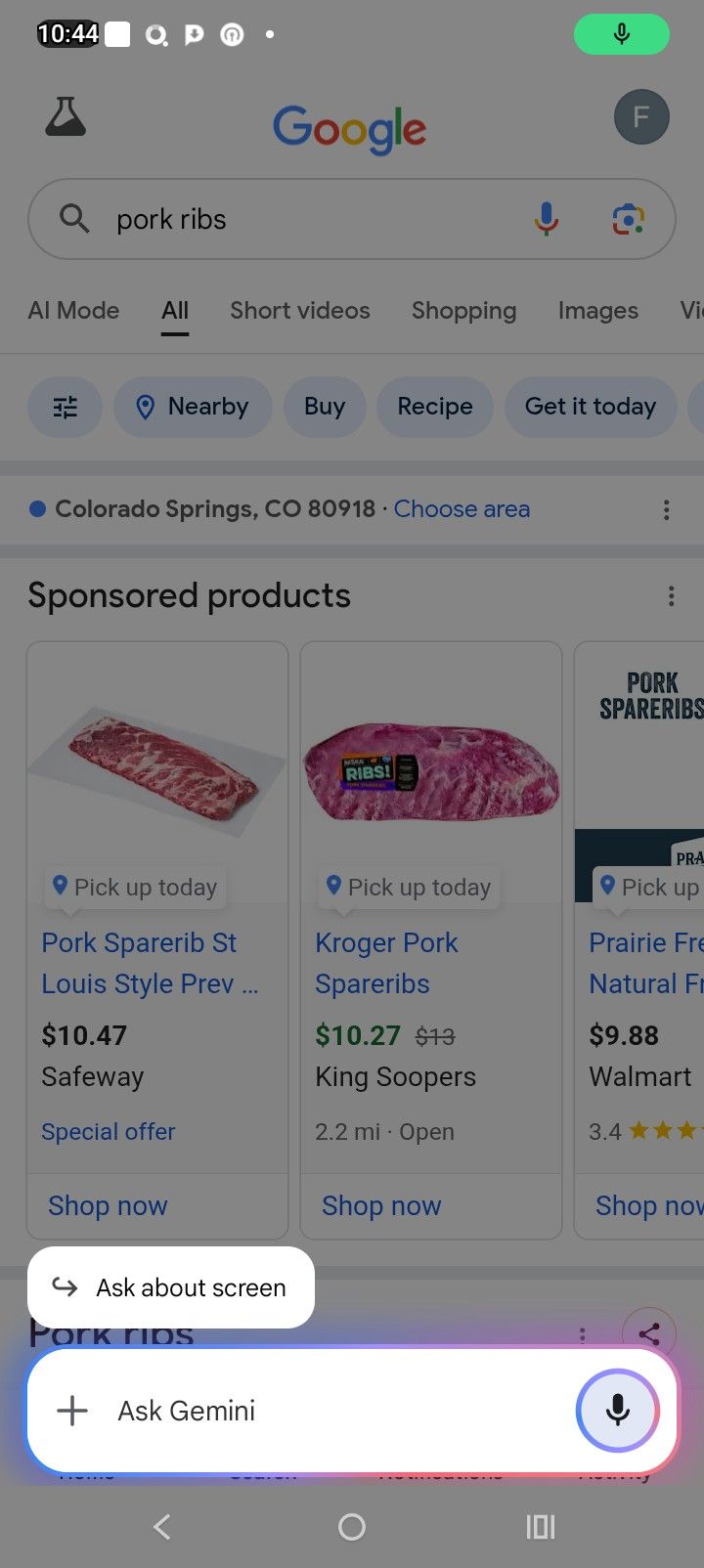 Spare Ribs And Caviar