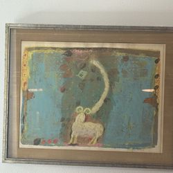 Shraga Weil “Ram” Serigraph Limited Ed 65/200 Judaica Art 23” x 29”