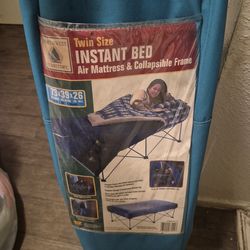 Twin size instant bed (new)