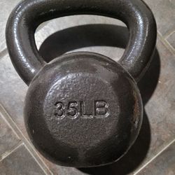 35lbs kettlebell weight