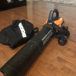 Leaf blower and mulcher 