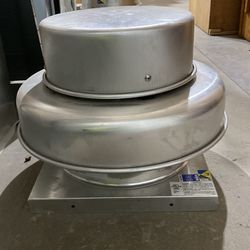 This is a Greenheck centrifugal downblast roof exhaust fan designed to exhaust commercial or industrial air.