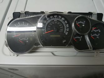 07 Toyota tundra instrument cluster