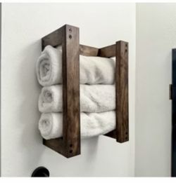 Floating Towel Rack