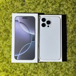 iPhone 16 Pro Max | 256GB | White Titanium | Factory Unlocked