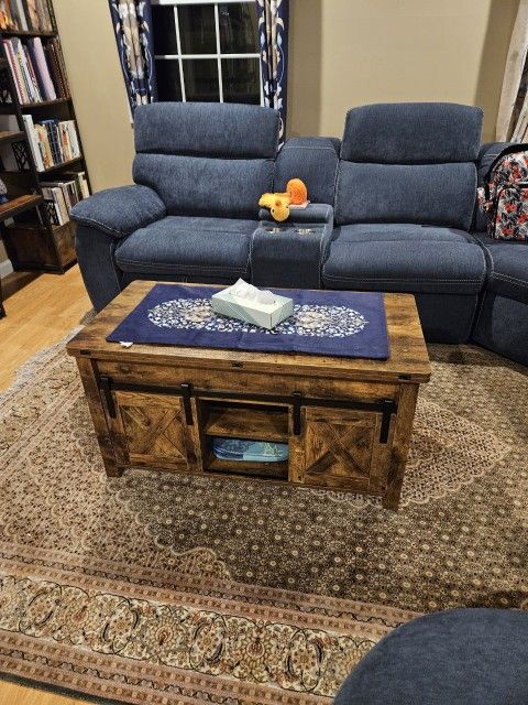 SEDETA Lift Top Coffee Table, 4 in 1 Multi-Function Convertible Coffee Tables