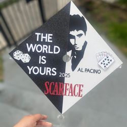 Custom graduation caps