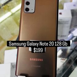Samsung Galaxy note 20 128 Gb unlocked 