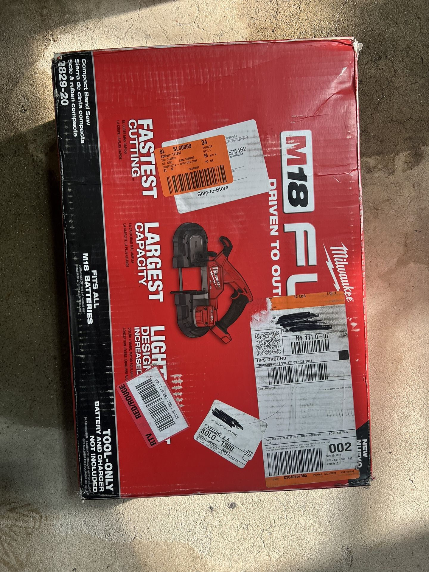 Milwaukee M18 Fuel Bandsaw