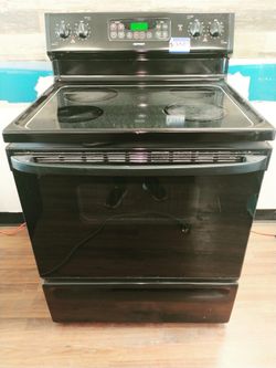 Hot Point Glass Top Stove 
