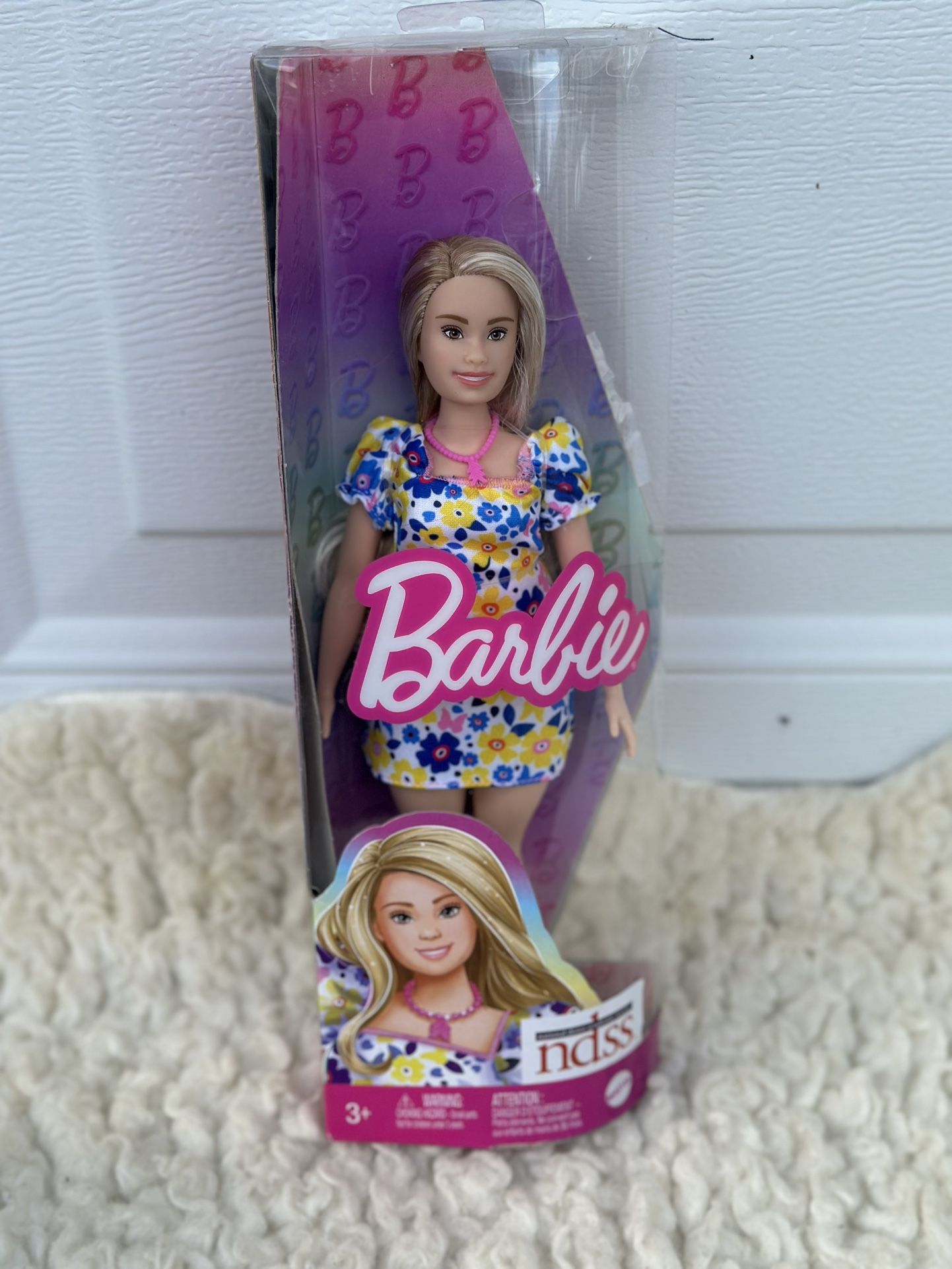 Barbie Fashionistas Doll #208, Doll with Down Syndrome Wearing Floral Dress