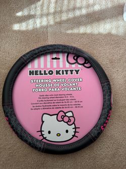 Hello Kitty Steering Wheel Cover