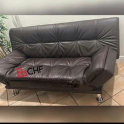 Brown / Black / Gray Futon Sofa Bed