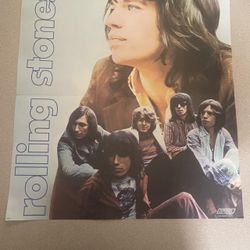 ORIGINAL 1969 Let It Bleed The Rolling Stones poster 