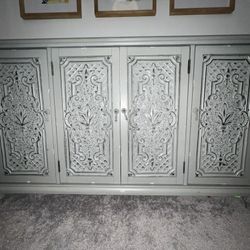 Gray Cabinet 