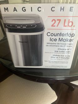 MAGIC CHEF counter top ice maker