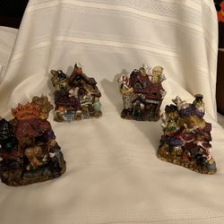 Ceramic Halloween Statues 